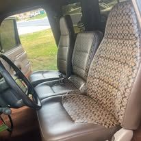 Completed upholstery project