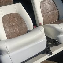 Completed upholstery project
