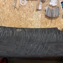 Completed upholstery project