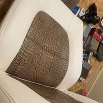 Completed upholstery project