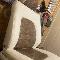 Completed upholstery project
