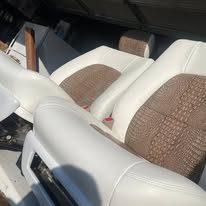 Completed upholstery project