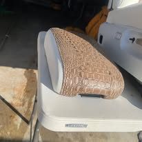 Completed upholstery project