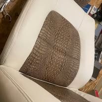 Completed upholstery project