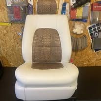 Completed upholstery project