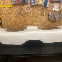 Completed upholstery project