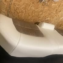 Completed upholstery project