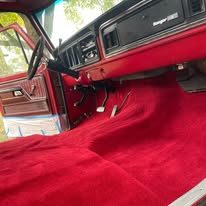Completed upholstery project