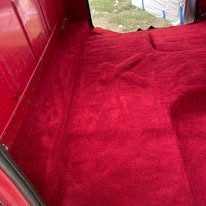 Completed upholstery project