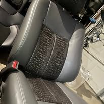 Completed upholstery project