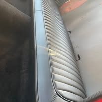Completed upholstery project