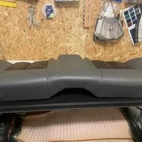 Completed upholstery project