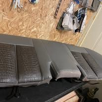 Completed upholstery project