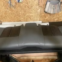Completed upholstery project