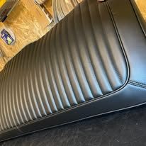 Completed upholstery project
