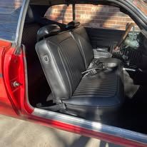 Completed upholstery project