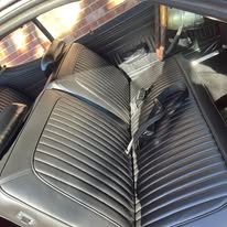 Completed upholstery project