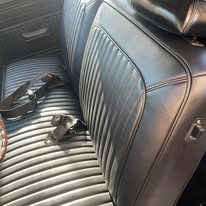 Completed upholstery project