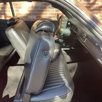 Completed upholstery project