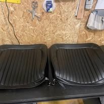 Completed upholstery project