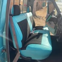 Completed upholstery project