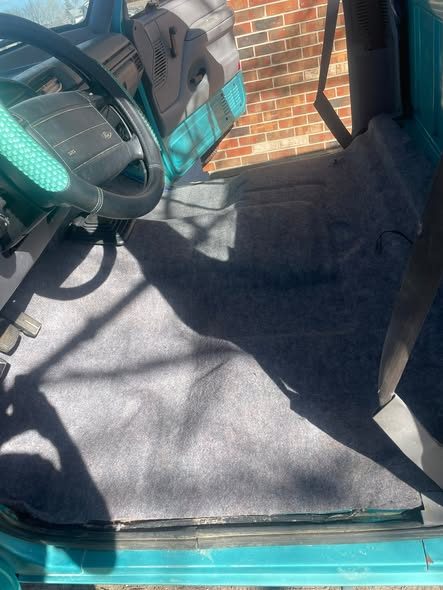 Completed upholstery project