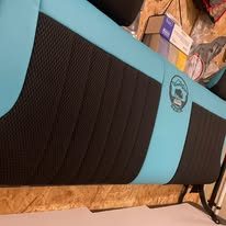 Completed upholstery project