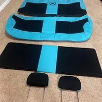 Completed upholstery project