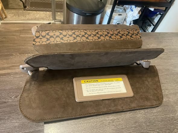 Completed upholstery project