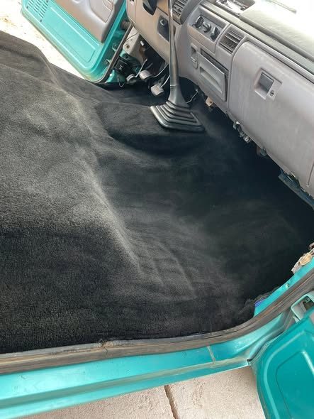 Completed upholstery project