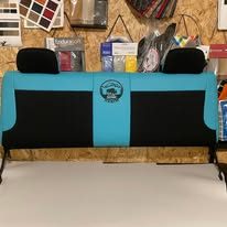 Completed upholstery project