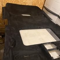 Completed upholstery project