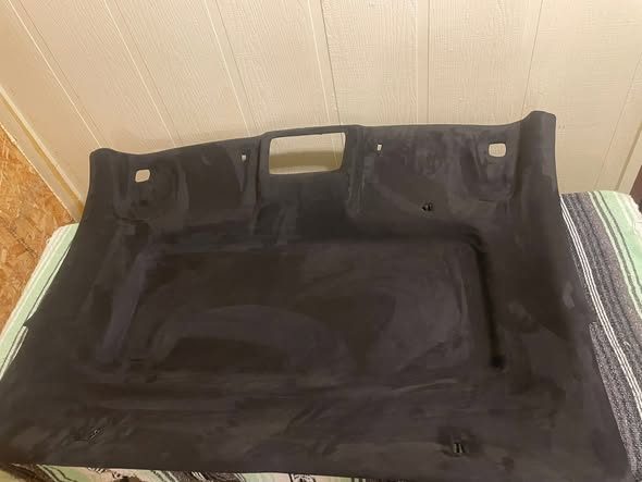 Completed upholstery project