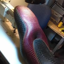 Completed upholstery project