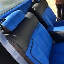 Completed upholstery project