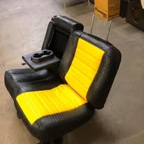 Completed upholstery project