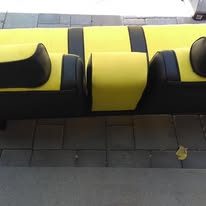 Completed upholstery project