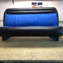 Completed upholstery project