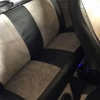 Completed upholstery project