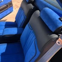 Completed upholstery project