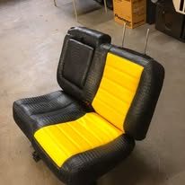 Completed upholstery project