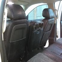 Completed upholstery project