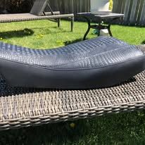 Completed upholstery project