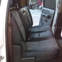 Completed upholstery project
