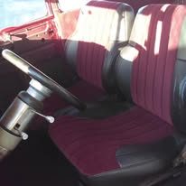 Completed upholstery project