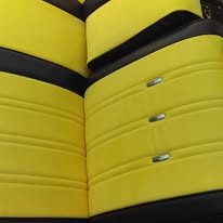 Completed upholstery project