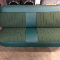 Completed upholstery project
