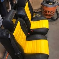 Completed upholstery project