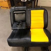 Completed upholstery project