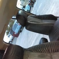 Completed upholstery project